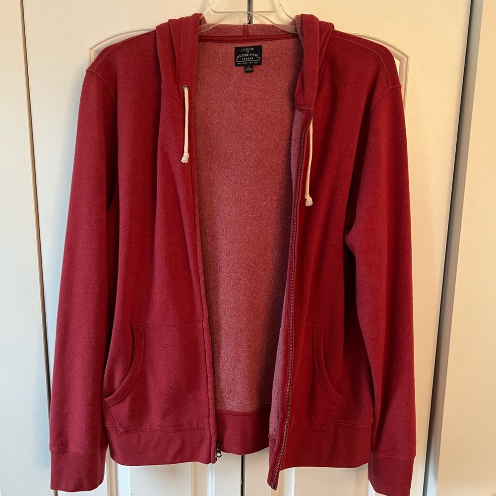 JCrew fleece hoodie